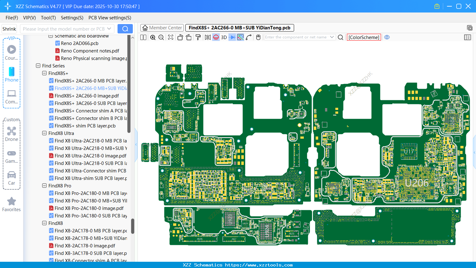 OPPO FindX8S+ 2AC266-0 MB+SUB bitmap